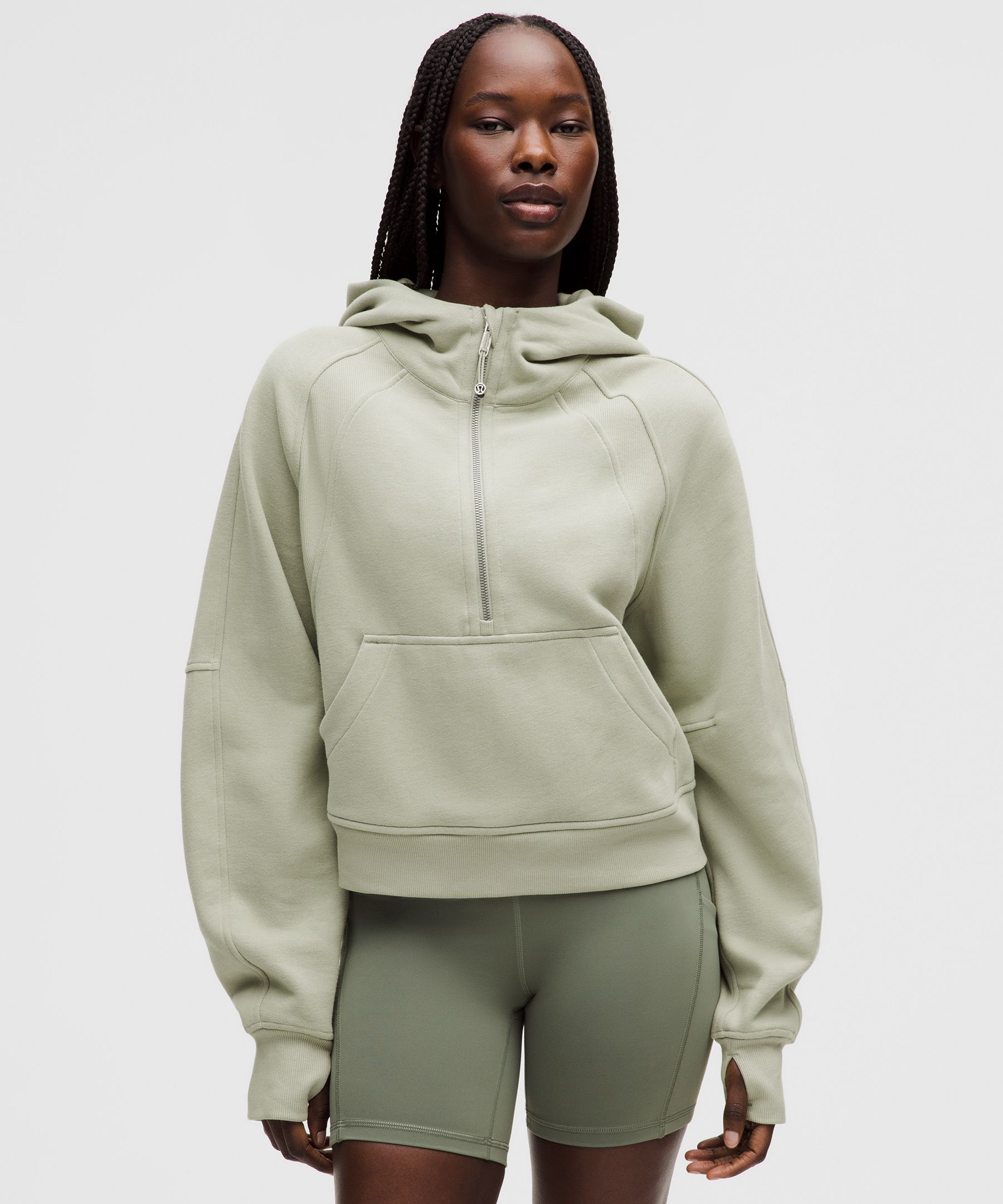 Scuba Oversized Half-Zip Hoodie | Women's Hoodies & Sweatshirts