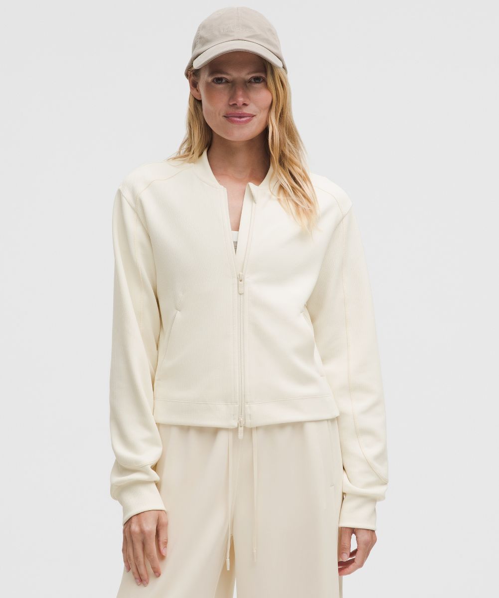 リブSoftstreme クロップジャケット | パーカー＆トレーナー