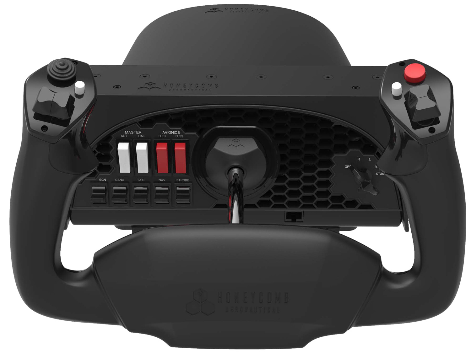 Honeycomb Alpha Flight Yoke and Switch Panel [Windows only