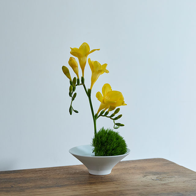 鍋島虎仙窯 青白磁 花器｜園芸｜中川政七商店 公式サイト