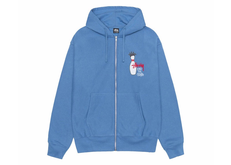 Stussy Kingpin Zip Hoodie Pacific Men's - SS24 - US