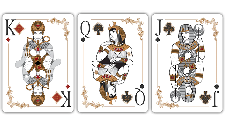 Bicycle Scarab Ruby (Limited Edition) Playing Cards by Crooked Kings