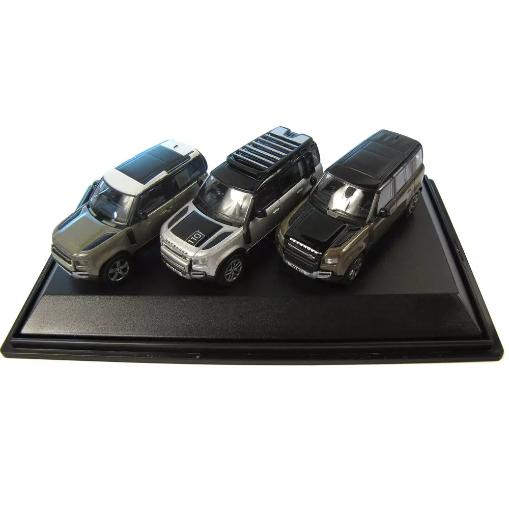 Collectible Land Rover 3-Truck Set | Defender 90, 110, 110X