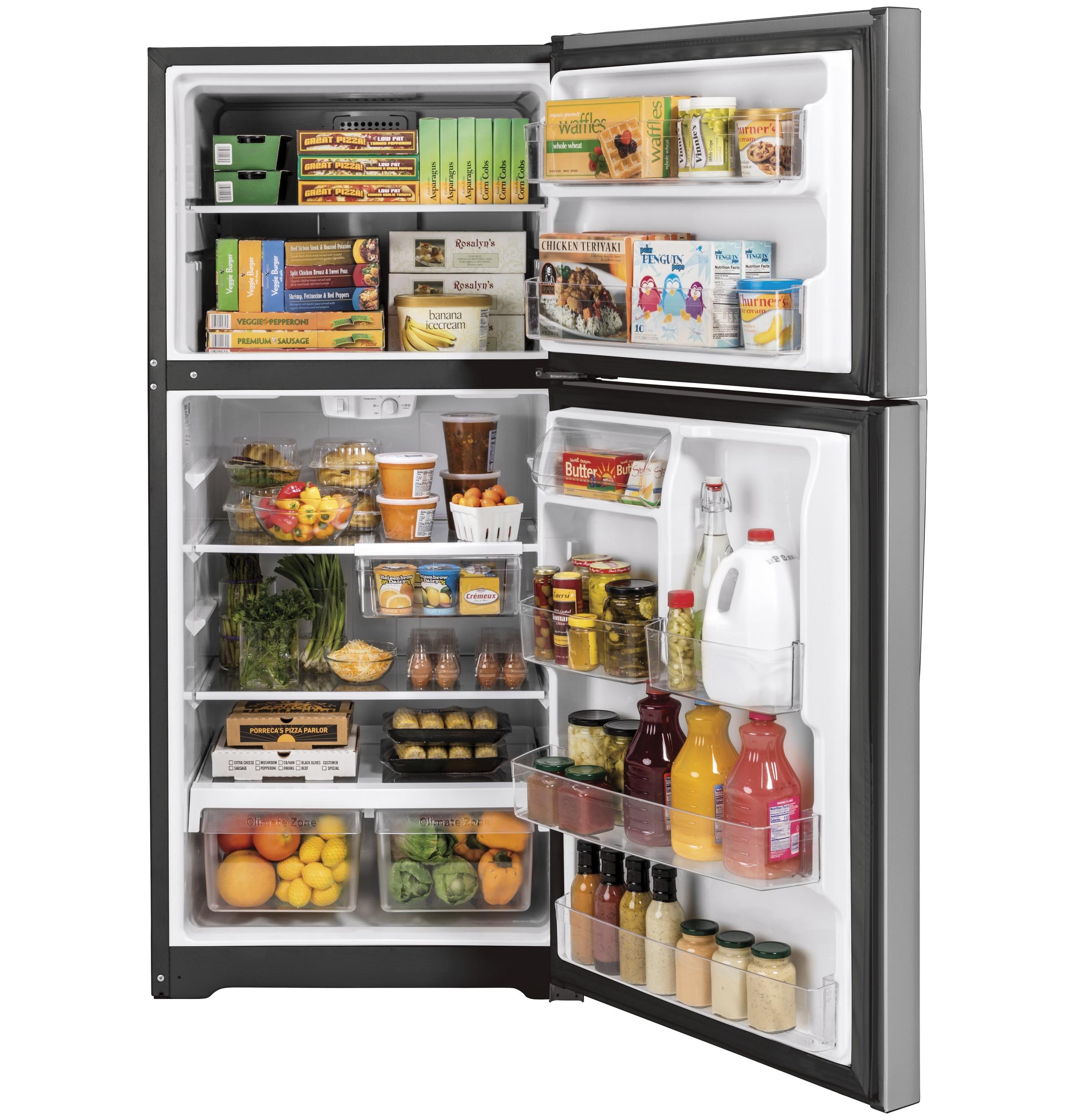 GTS22KYNRFS GE Appliances GE 21.9 Cu. Ft. Garage Ready Top-Freezer