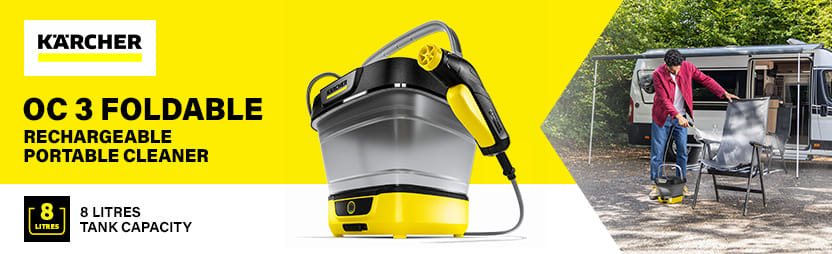 Karcher OC 3 Foldable Rechargeable Portable Cleaner | Pressure Washers
