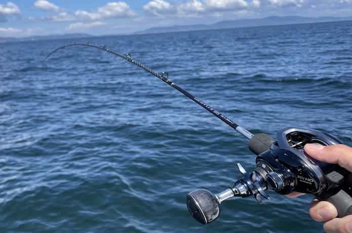 グラップラーBB TypeスローJをインプレ。中深海・タチウオ・青物にも