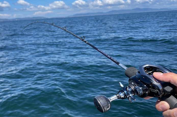 グラップラーBB TypeスローJをインプレ。中深海・タチウオ・青物にも