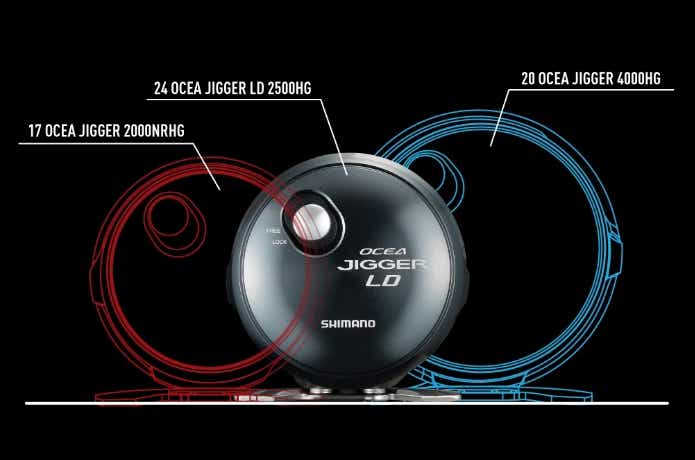 シマノから「オシアジガー LD」が登場！待望のレバードラグを搭載