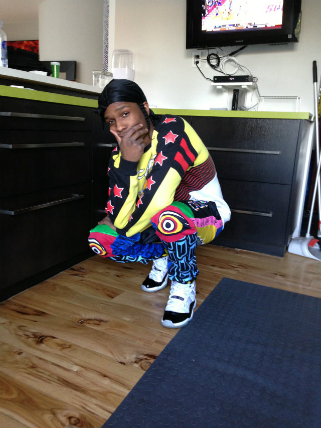 RECOMMEND STYLE #29 ASAP ROCKY ×JEREMY SCOTT×adidas originals
