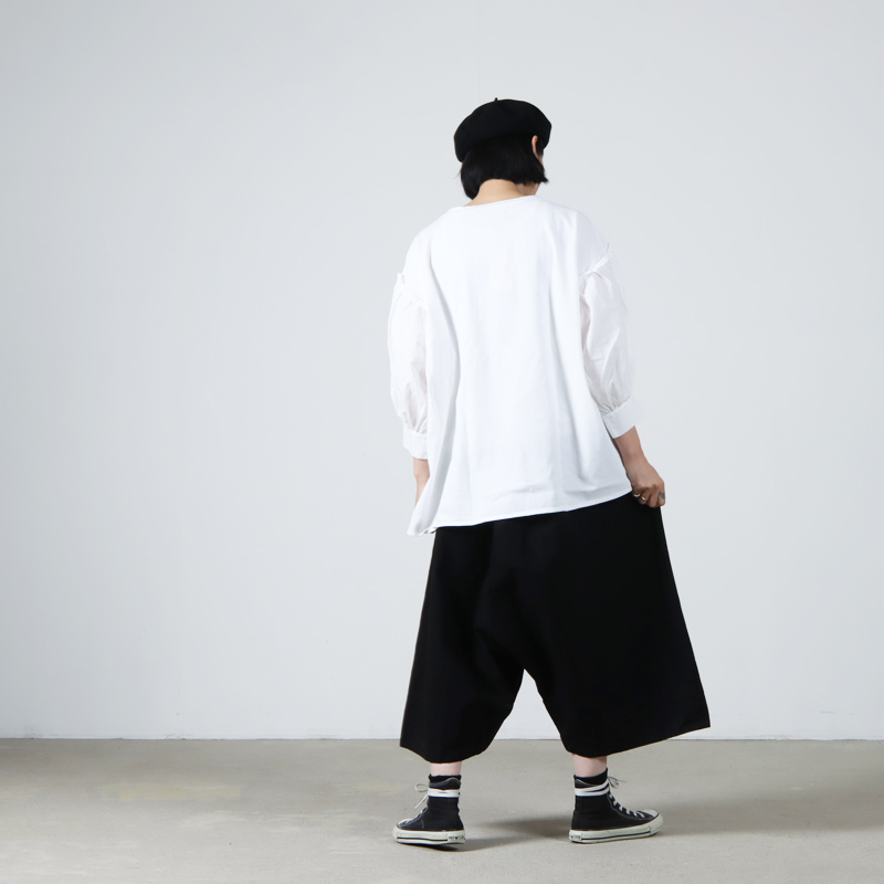 Veritecoeur (ヴェリテクール) ガーメントダイサルエルパンツ