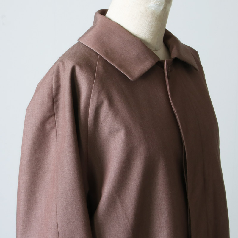 YAECA (ヤエカ) SOUTIEN COLLAR COAT LONG / ステンカラーコートロング