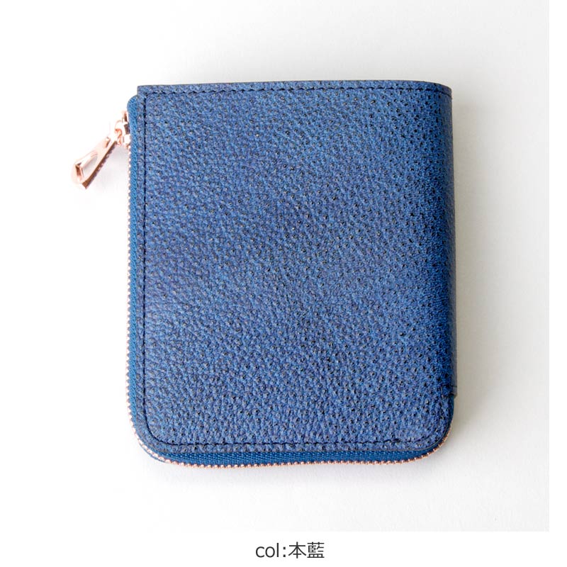 ITTI (イッチ) CRISTY VERY COMPACT WLT/藍桟革 / クリスティーベリー