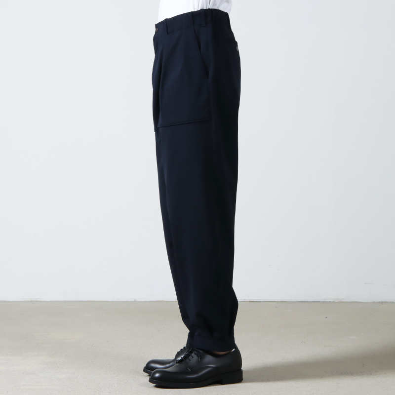 CURLY (カーリー) FRENCH TERRY HEM TUCK PANTS / フレンチテリーヘム