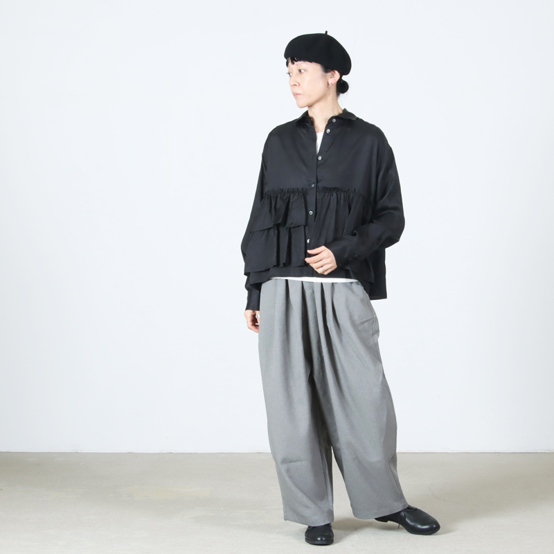 dahl'ia (ダリア) ワイドフリルブラウス