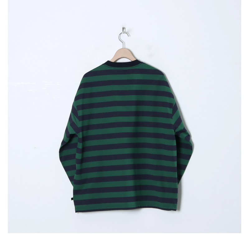 DAIWA PIER39 (ダイワピア39) TECH DRAWSTRING BORDER L/S TEE