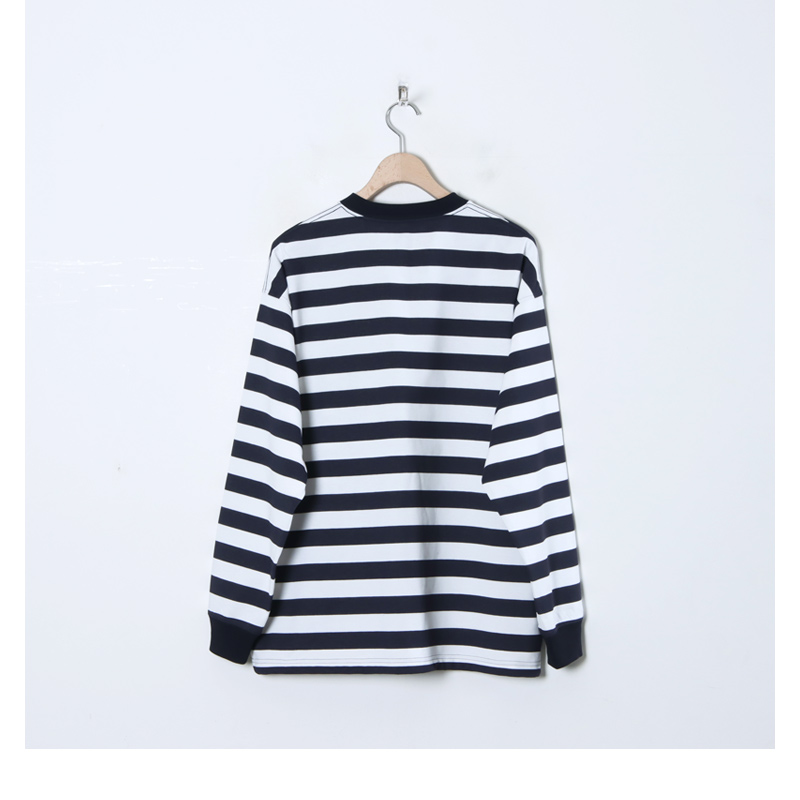 DAIWA PIER39 (ダイワピア39) TECH DRAWSTRING BORDER L/S TEE