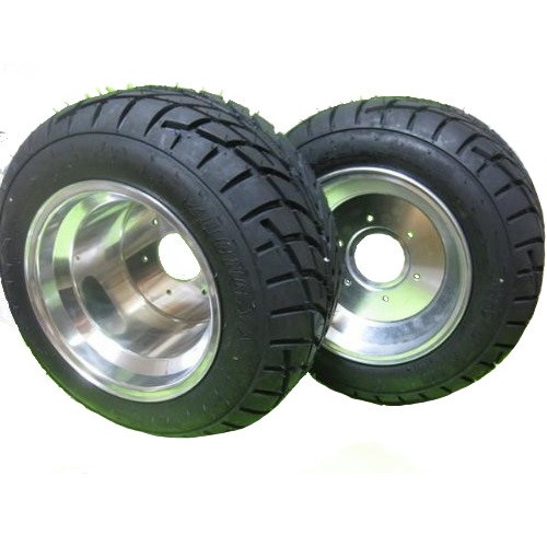 ジャイロキャノピー/UP/X用 ホイール タイヤ セット 225/45-10 - バイク