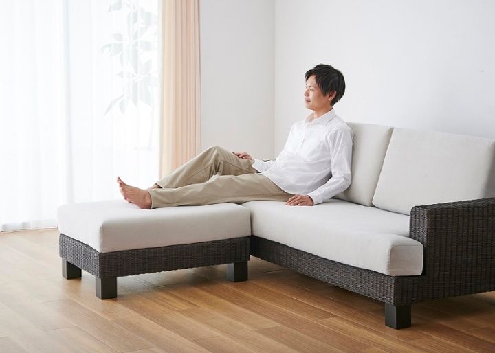 シン・ソファ (ラタン)・1人・2人・3人掛け ～デザイン・座り心地