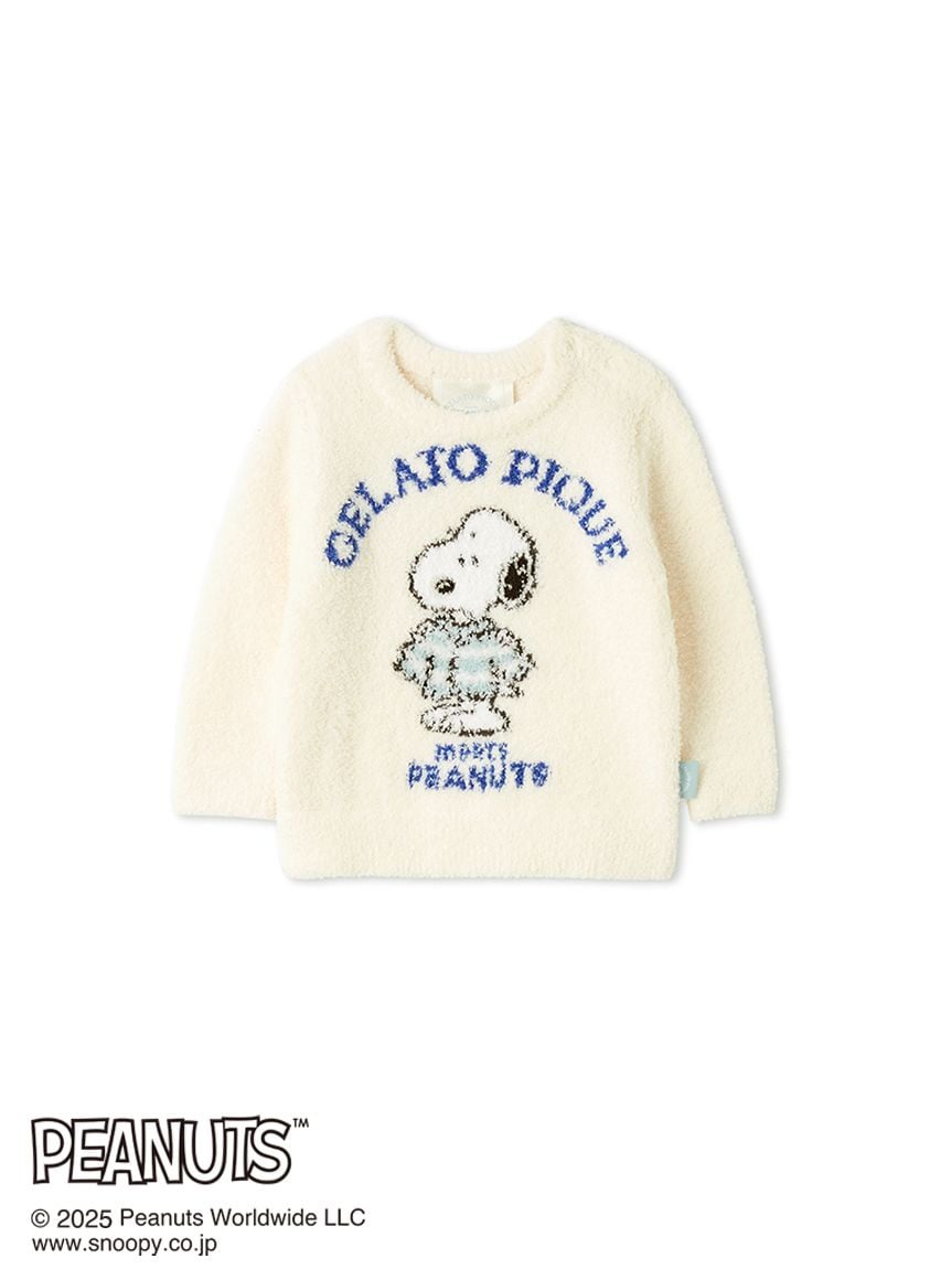 PEANUTS】【BABY】オリジナルアート ジャガードプルオーバー(ニット