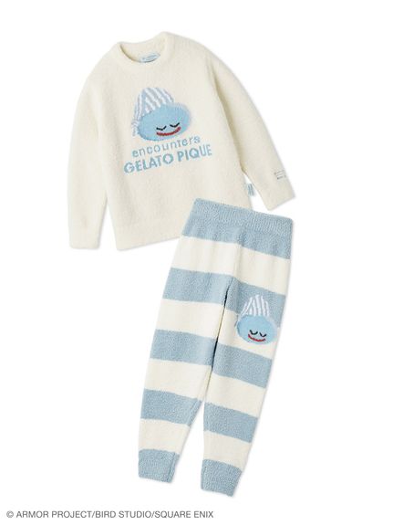 ドラゴンクエスト】【キッズ】ベビモコプルオーバー&ボーダーロング