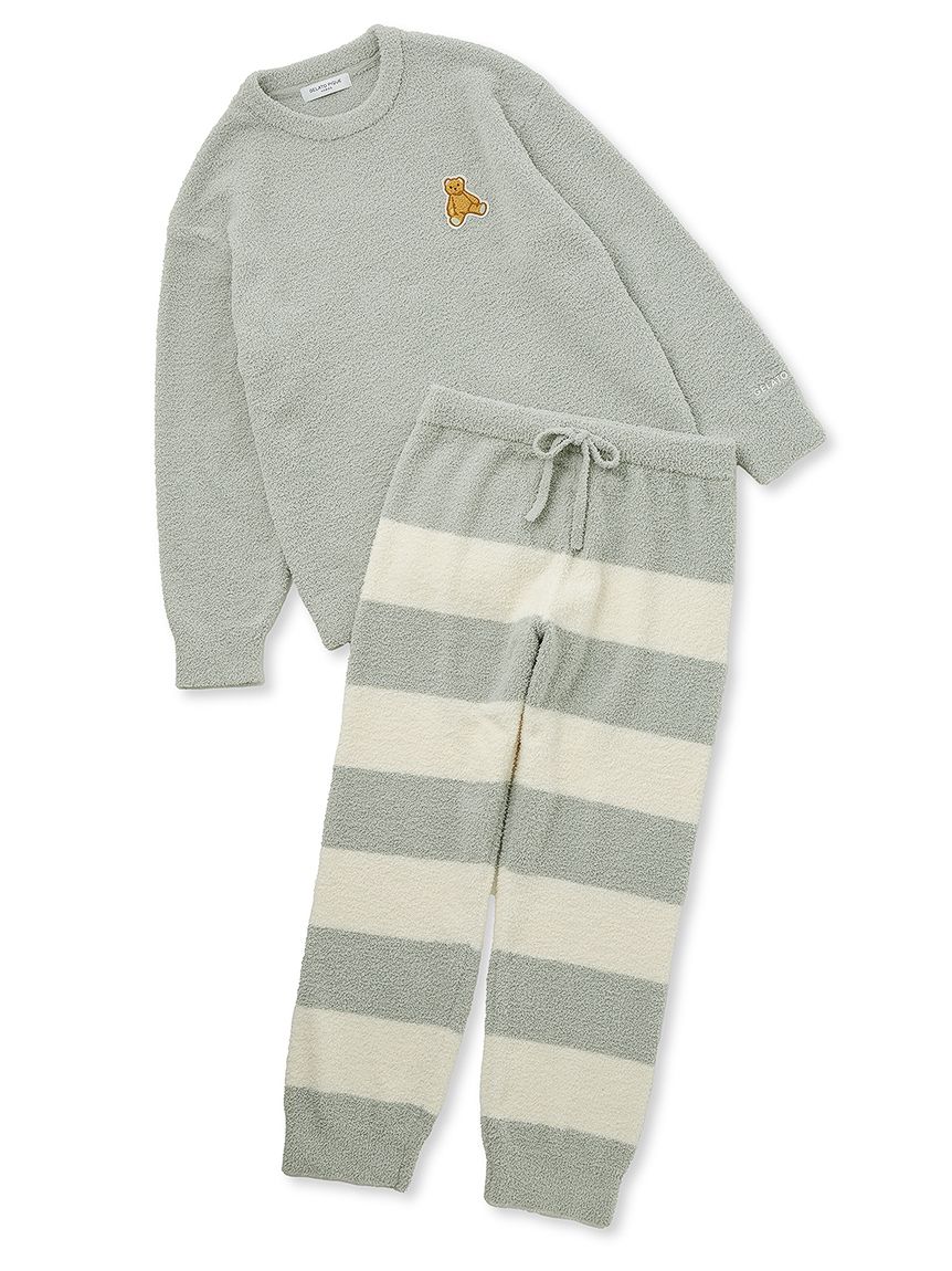 ONLINE限定】【HOMME】ベビモコベアプルオーバー＆ロングパンツセット