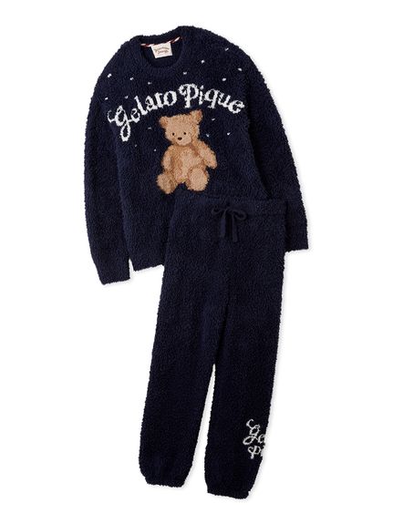 ONLINE限定】【HOLIDAY】【HOMME】ジェラートスノーベアジャガードプル