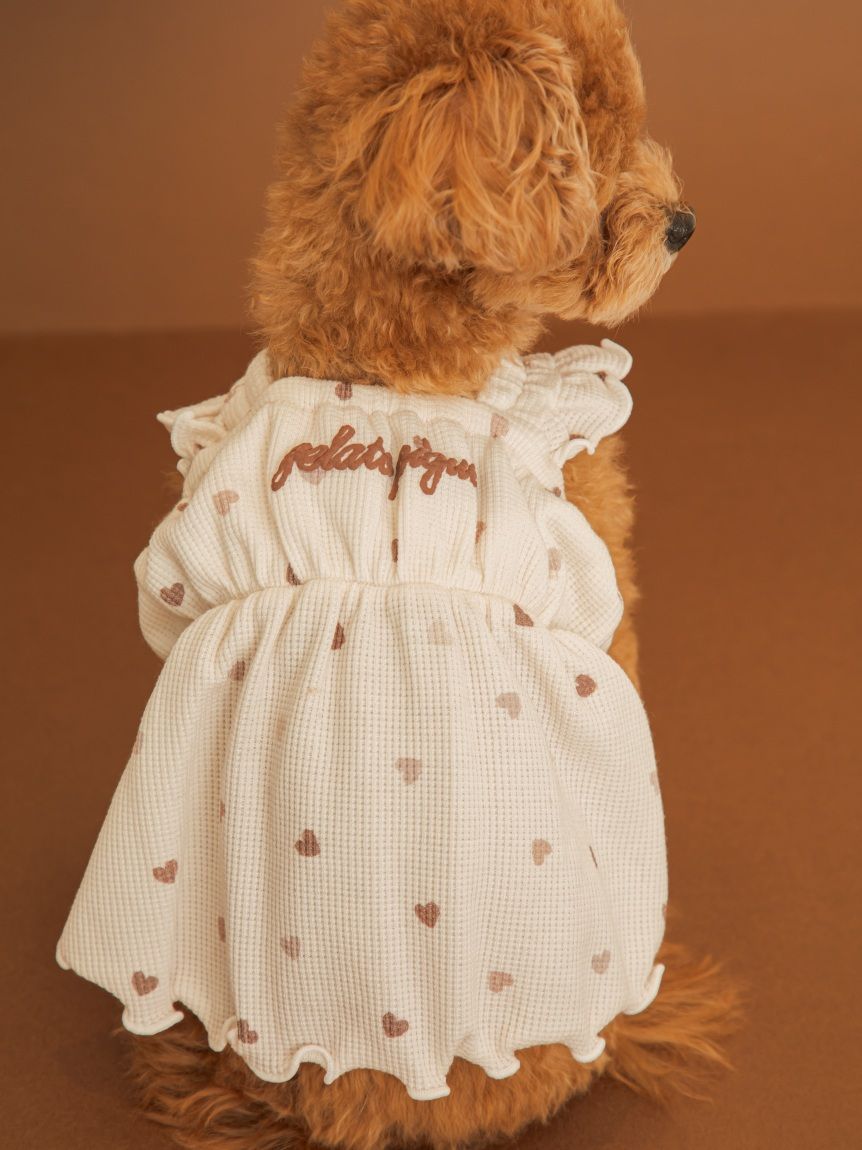 CAT&DOG】ハート柄フリルワンピース(ウェア)｜ルームウェア・パジャマ