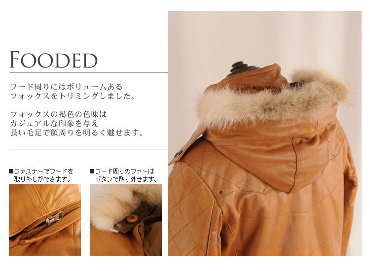 バッファロー レザー ライダースジャケット メンズ レザージャケット