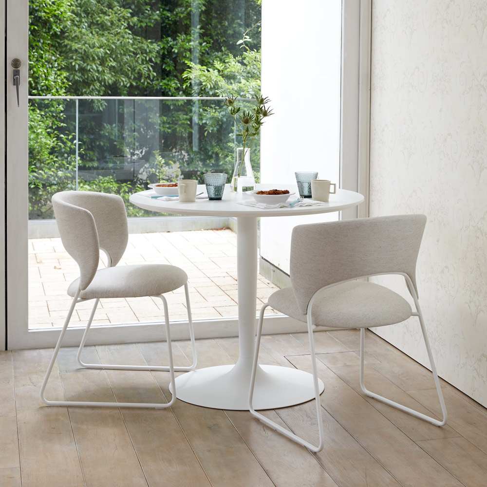 Planet プラネット 円形ダイニングテーブル 直径90cm ［connubia