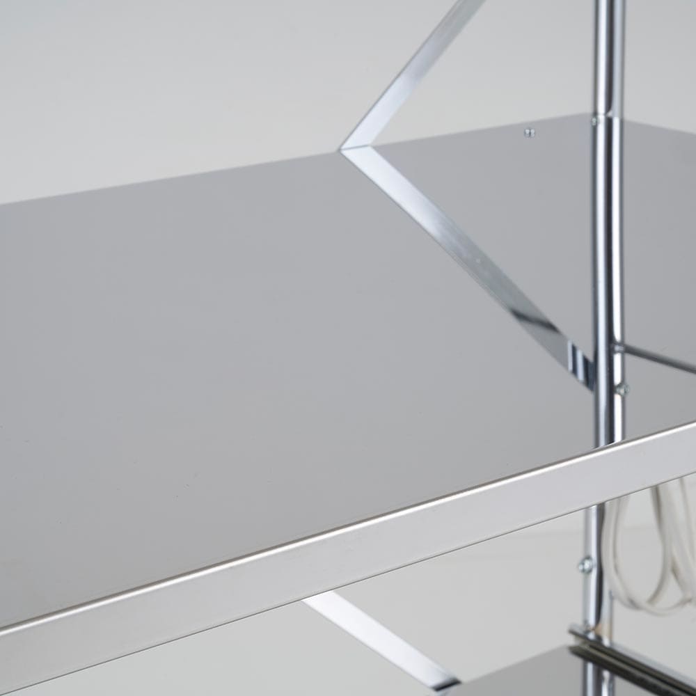 ステンレス大型レンジラック ミドルオープン（幅60cm/幅80cm） 通販