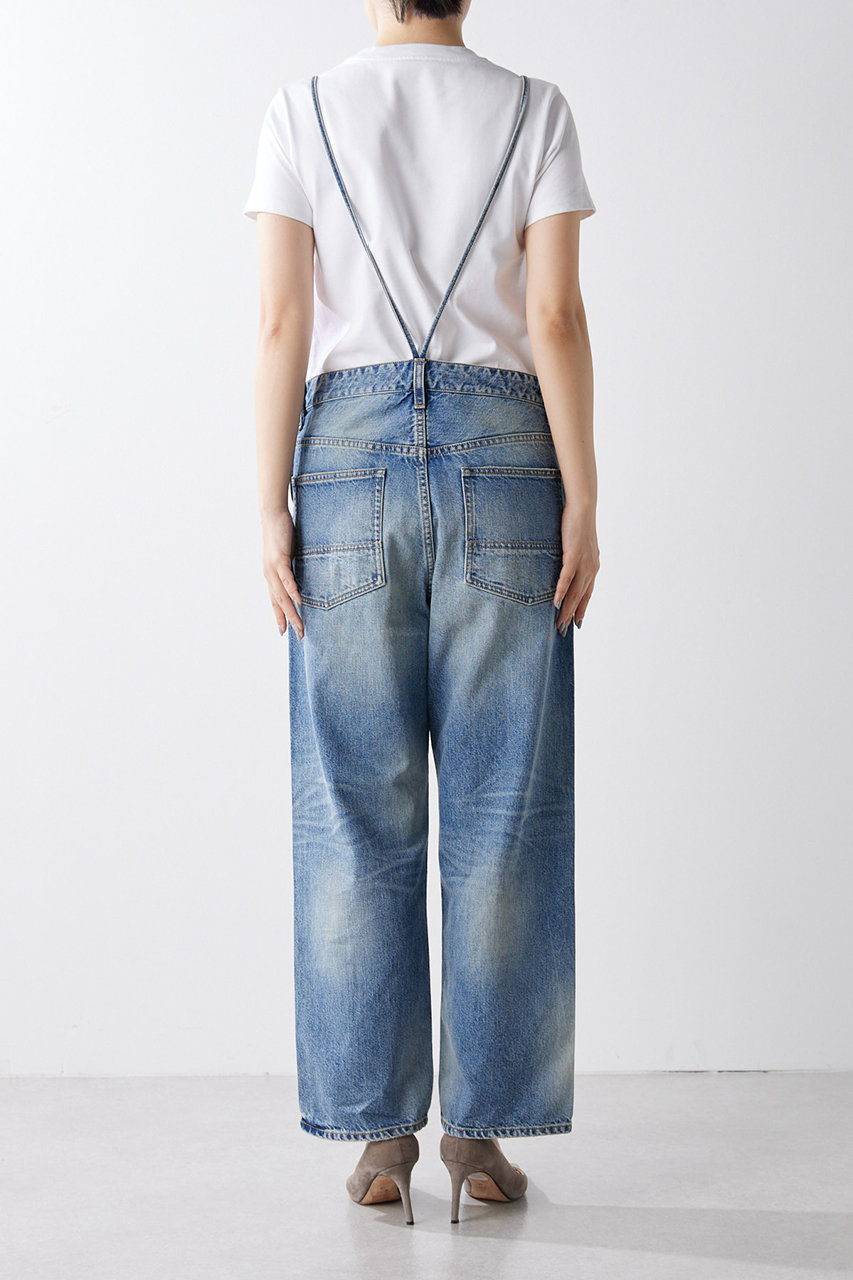 Whim Gazette(ウィム ガゼット)｜デニムオールインワン2/インディゴ の