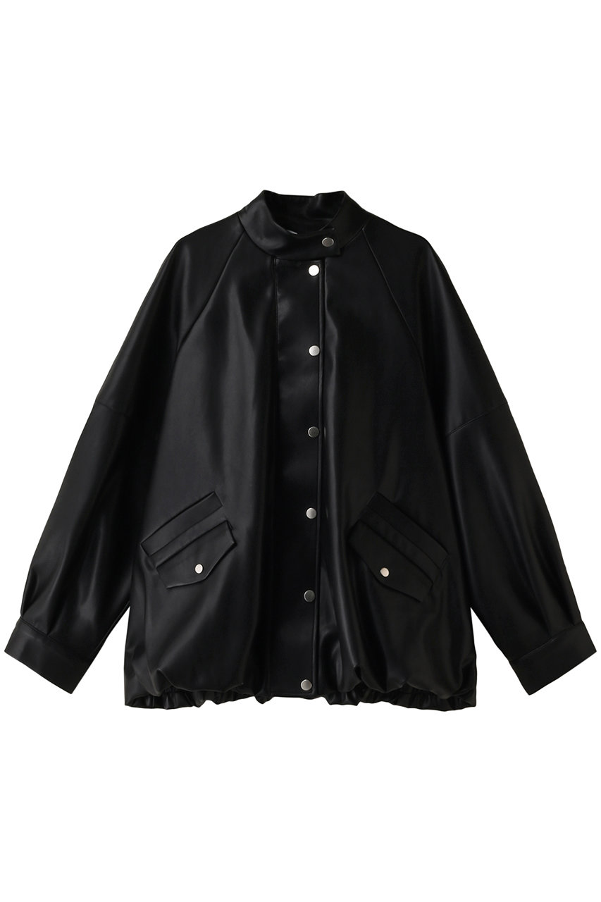 RIM.ARK(リムアーク)｜Round bomber JK/ジャケット/ブラック の通販