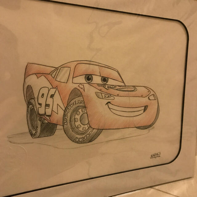 Disney - カーズ Art Of Disney 世界に一枚 スケッチ マックイーン