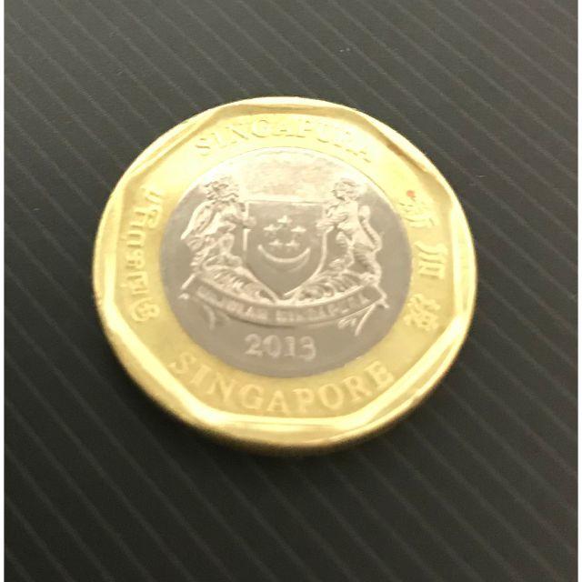 金運アップ☆シンガポールドル1ドル硬貨 × 3枚セットの通販 by I Love