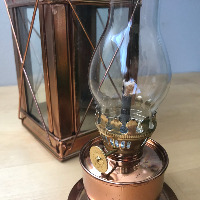 未使用 ランタン ビンテージ オイルランプ 年代不明 カンテラ の通販