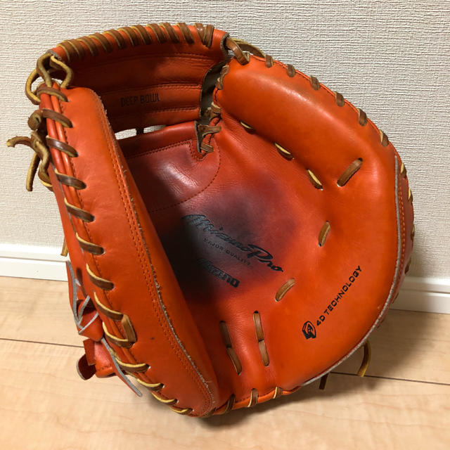 激レア！旧ロゴ！ミズノ硬式キャッチャーミットの通販 by mama shop