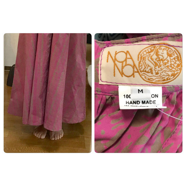 新品 ノアノア ジンジャー ドレス noanoa ハワイ フラダンス サッシュ