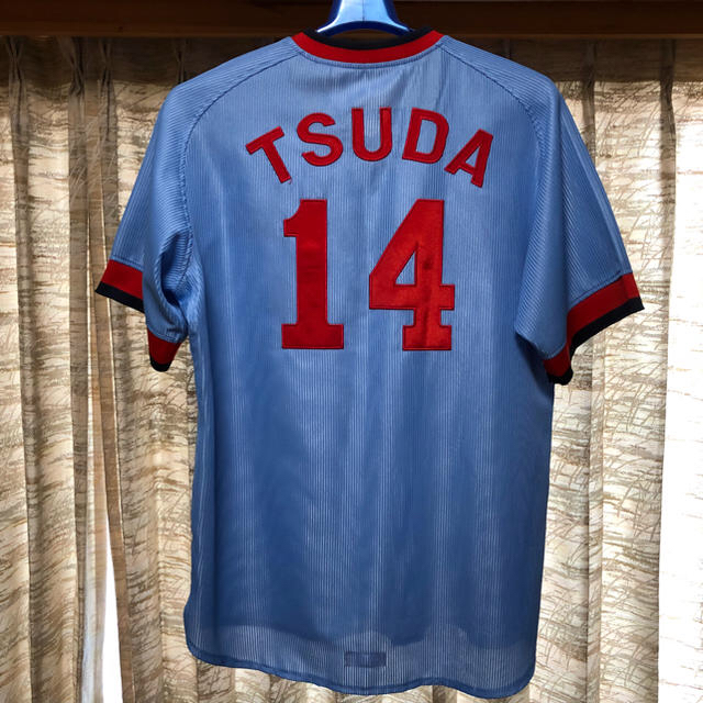 広島東洋カープ - 広島カープ 津田恒実投手復刻ユニフォームの通販 by