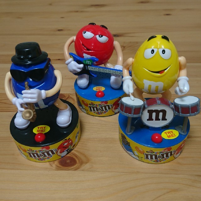 m&m's ロックスター 3体セットの通販 by ナオエモン｜ラクマ