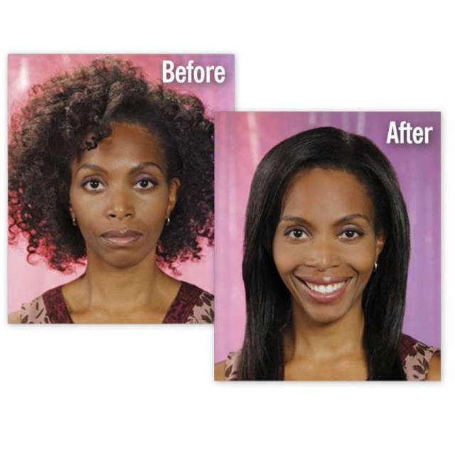 simply straight シンプリーストレート ブラシ型ヘアアイロン の通販