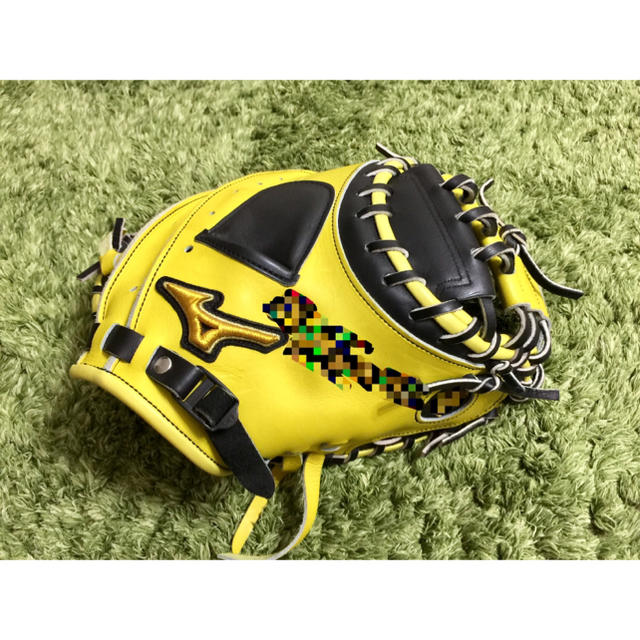 ミズノプロ プロ支給品 山崎敏選手 西武L MizunoPro 硬式グローブ