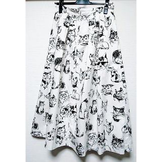 Lois CRAYON - アンドエルシー猫柄スカートの通販 by あいら's shop