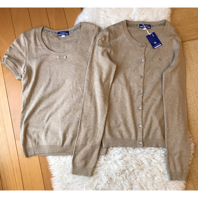 BURBERRY BLUE LABEL - 未使用タグ付き本物バーバリーブルーレーベル