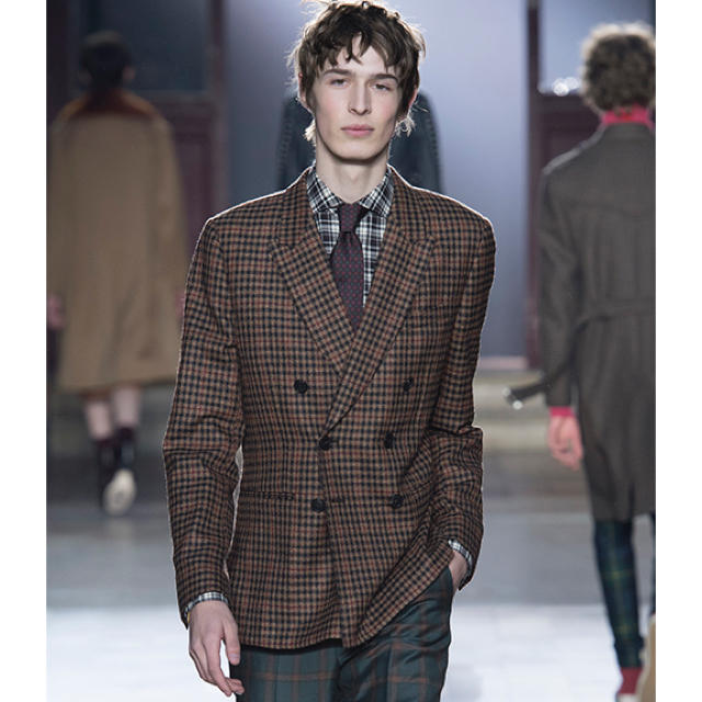 Paul Smith ポールスミス ネイビーチェック ダブルセットアップ 希少