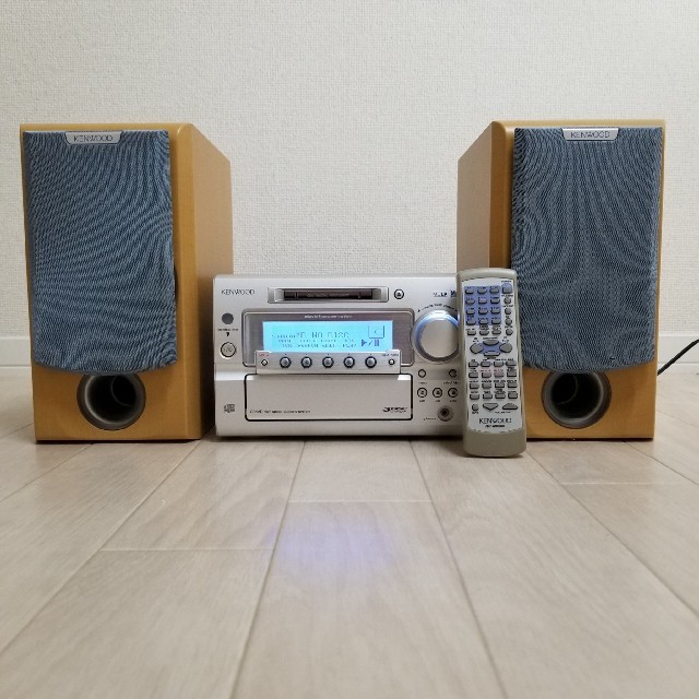 KENWOOD - 【稀少】KENWOOD MD/CDコンポ (RD-SG55MD) MDLP対応の通販