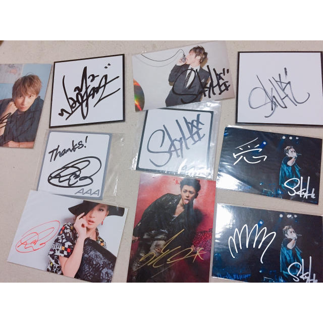 最終値下げ AAA [にっしー 浦田 千晃 ] 直筆サイン