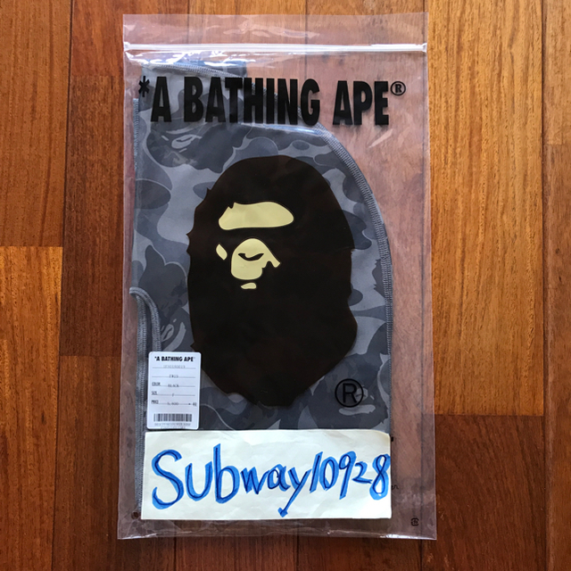 A BATHING APE - 送料無料 BAPE ABC CAMO Du-Rag BLACKの通販 by