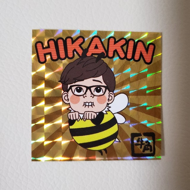 牛角 HIKAKIN ヒカキン コラボ シール ステッカー の通販 by ペックル