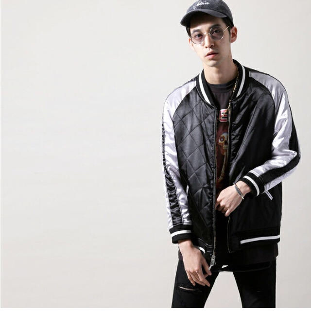 VANQUISH - 美品！！レジェンダ レオパード スカジャン リバーシブルの