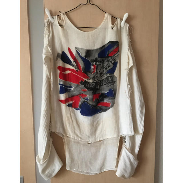 ガーゼシャツ☆パンク Sex Pistolsの通販 by hiko's shop｜ラクマ